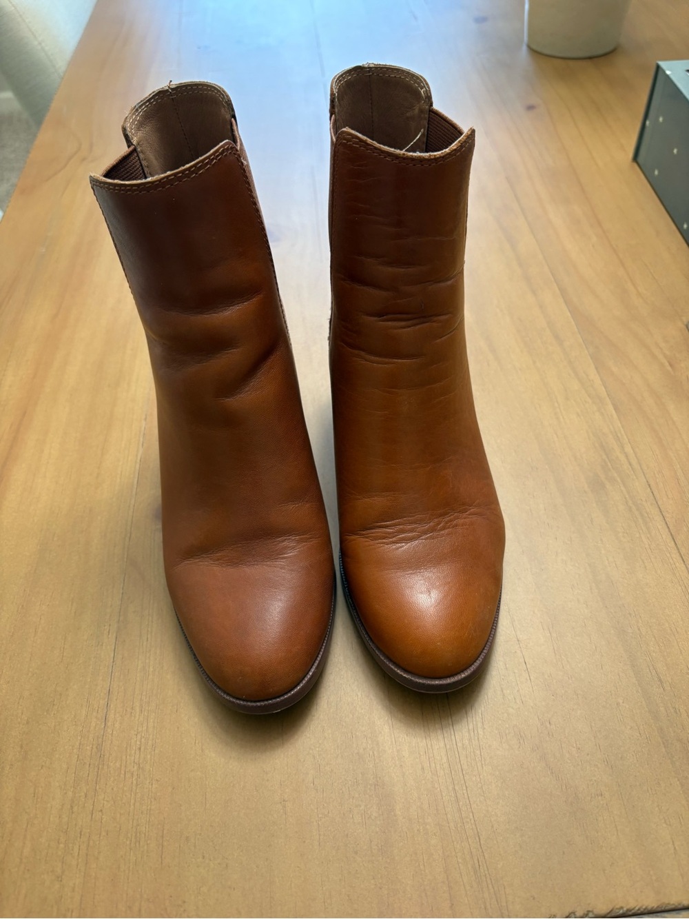 Madewell Leather Ankle Boots - 7